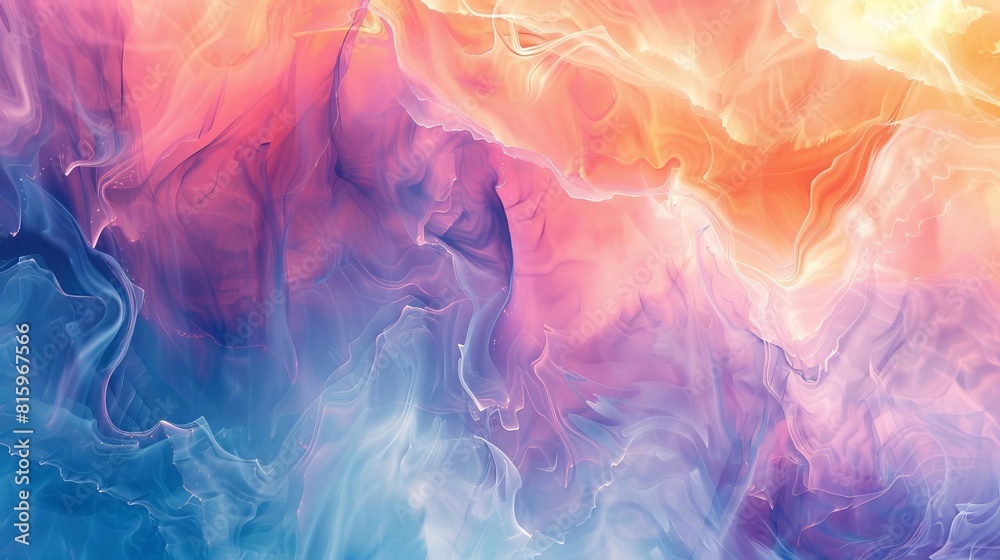 evocative artistic background with fluid abstract forms and soft pastel hues modern digital painting evocative artistic background with fluid abstract forms and soft pastel hues modern digital painting