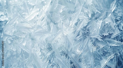 frosty ice texture background closeup of cold textured surface abstract photo photo