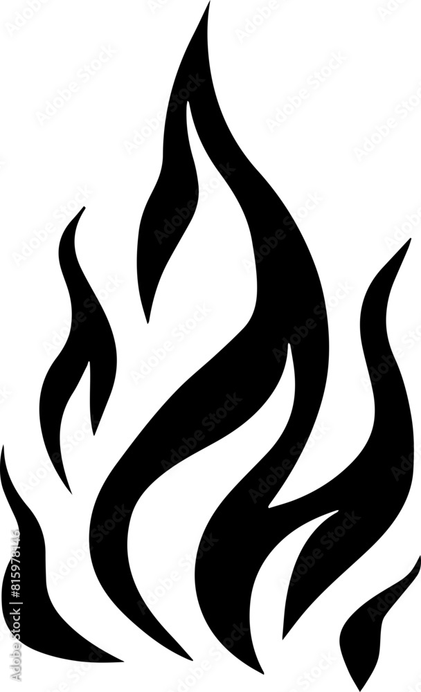 Fire Handmade Tribal Vector Shape - Fire symbol logo Icon Element for Graphic Design and Artistic Project Fire Handmade Tribal Vector Shape - Fire symbol logo Icon Element for Graphic Design and Artistic Project