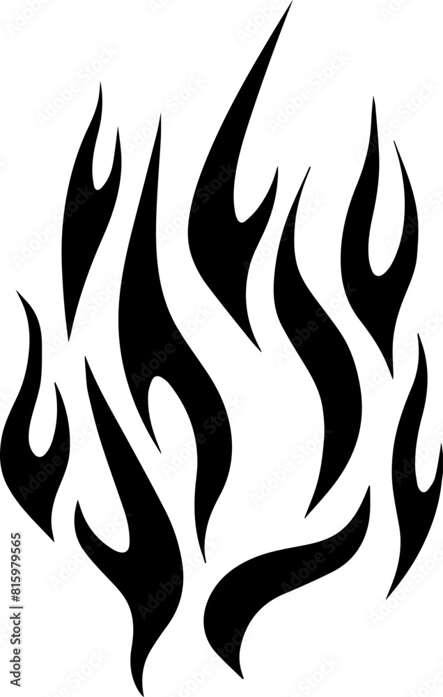 Fire Handmade Tribal Vector Shape - Fire symbol logo Icon Element for Graphic Design and Artistic Project Fire Handmade Tribal Vector Shape - Fire symbol logo Icon Element for Graphic Design and Artistic Project