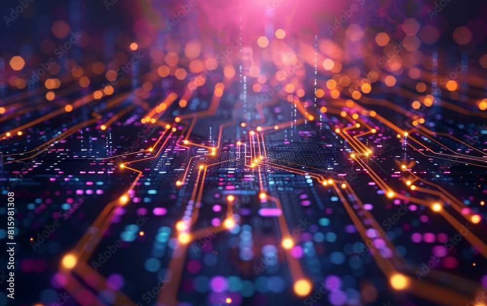 Obraz premium information transfer