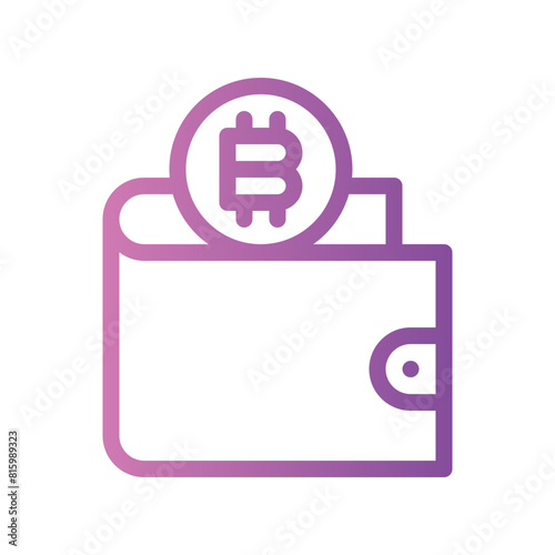 wallet gradient icon