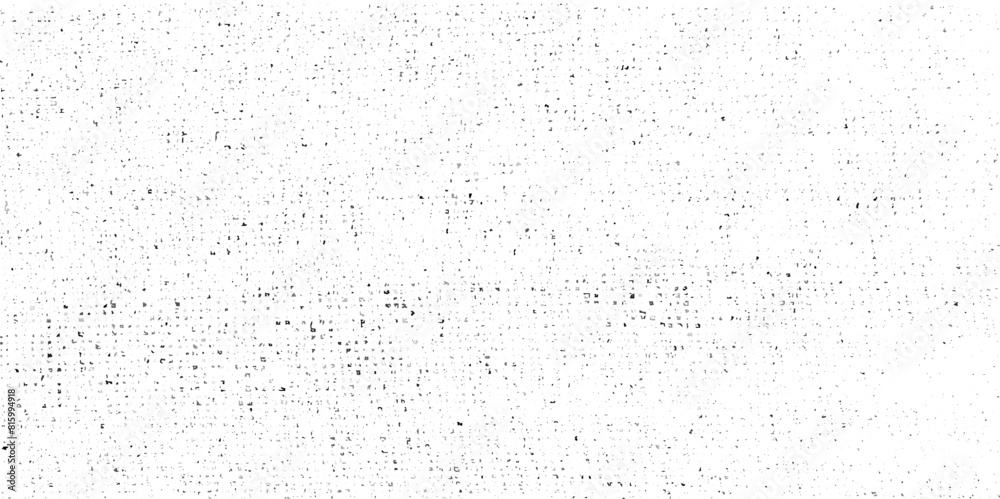 Ink blots dusty Grunge texture. Grunge dot dust old texture overlay white empty background poster vector illustration