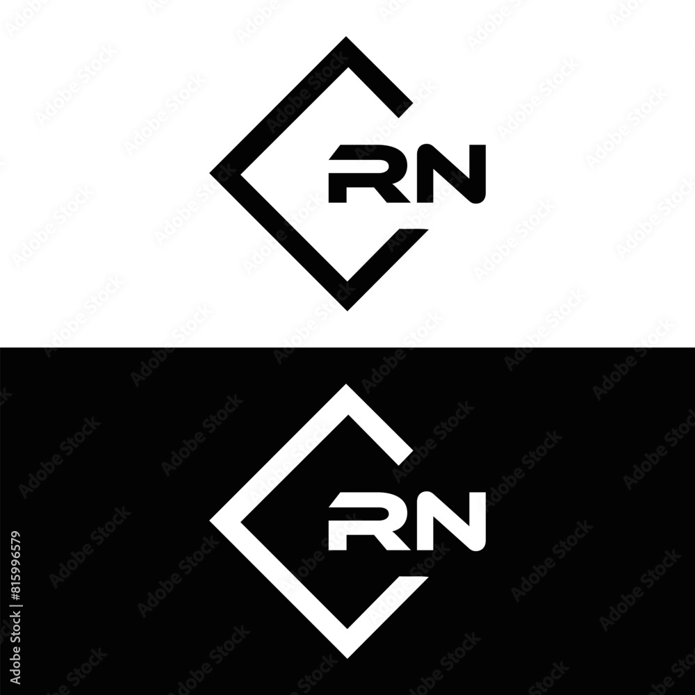 RN logo. R N design. White RN letter. RN, R N letter logo design. Initial letter RN linked circle uppercase monogram logo. RN logo. R N design. White RN letter. RN, R N letter logo design. Initial letter RN linked circle uppercase monogram logo.