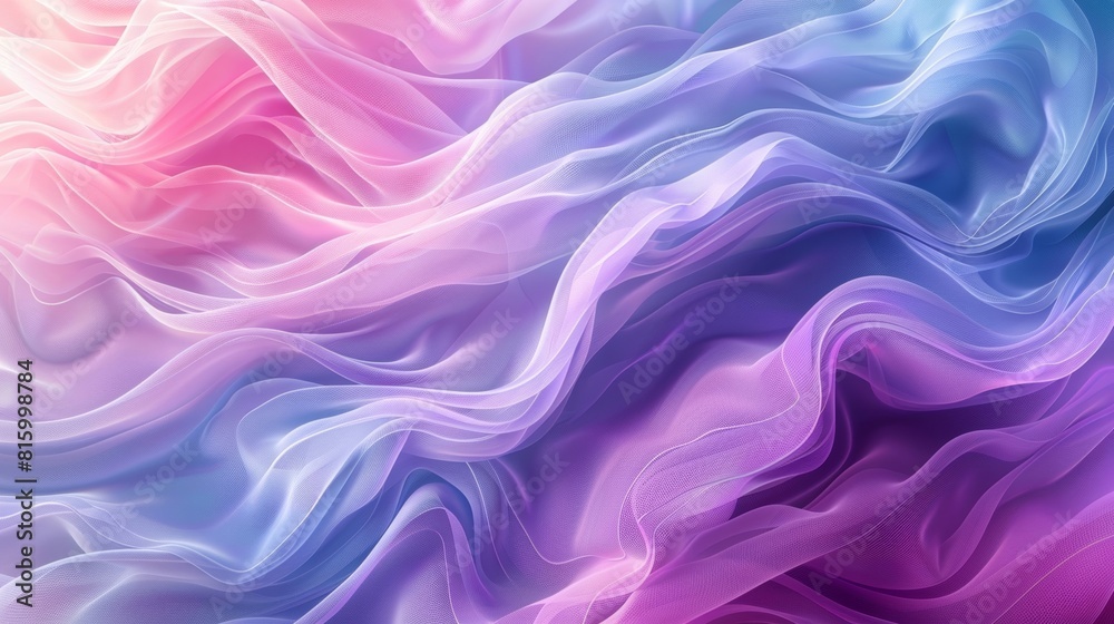 Vibrant wavy design with shades of blue and purple on a contemporary backdrop. Vibrant wavy design with shades of blue and purple on a contemporary backdrop.