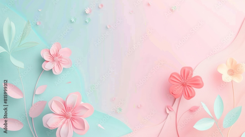 Template background colorful arrangement of flowers, including pink blue gradient light pastel colour. Template background colorful arrangement of flowers, including pink blue gradient light pastel colour.