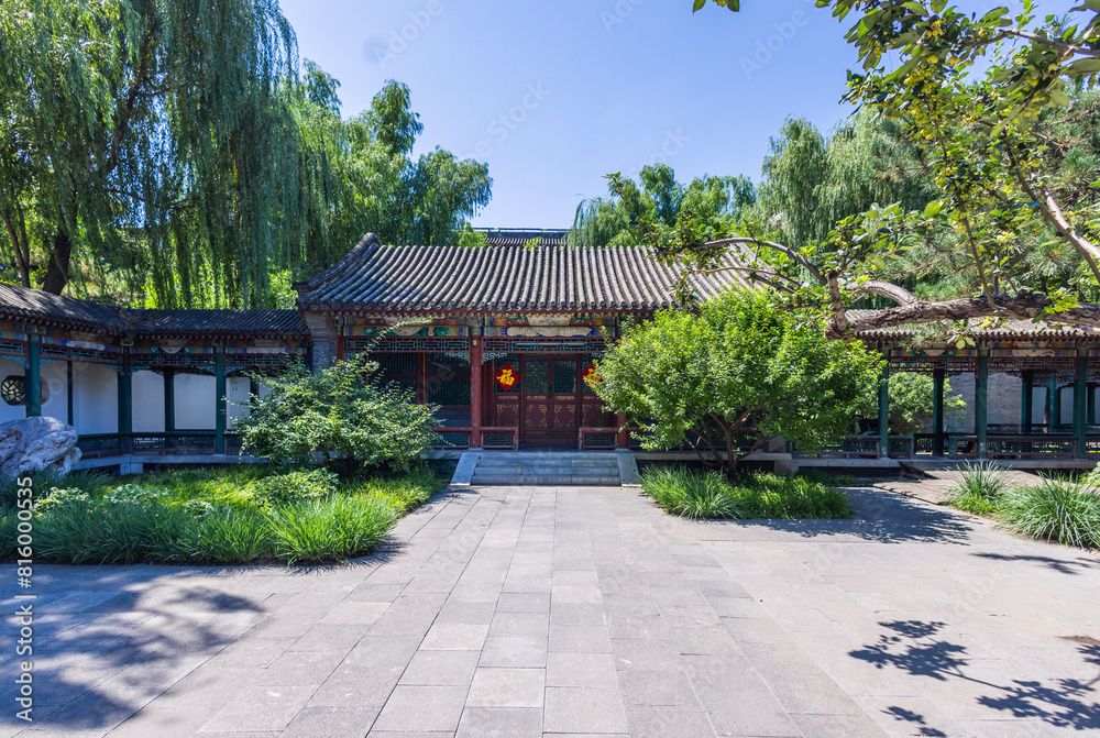 Beijing Grand View Garden scenic landscape Beijing Grand View Garden scenic landscape