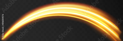	
Light wave of shiny gold lines.Gold color glowing design element.Wavy bright stripes.
