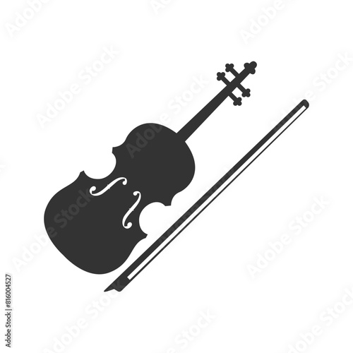 Violin logo icon design