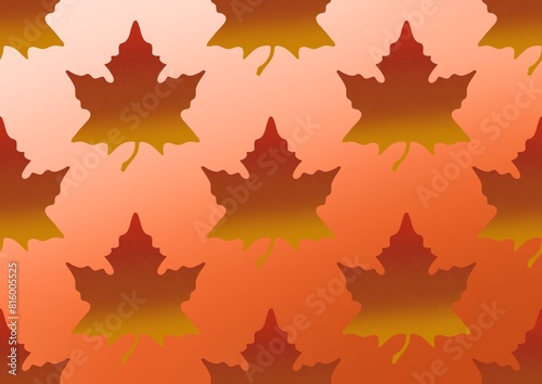 Autumn leaves. Pattern leaves. Yellow autumn leaves pattern. Leaf. Autumn. Autumn season