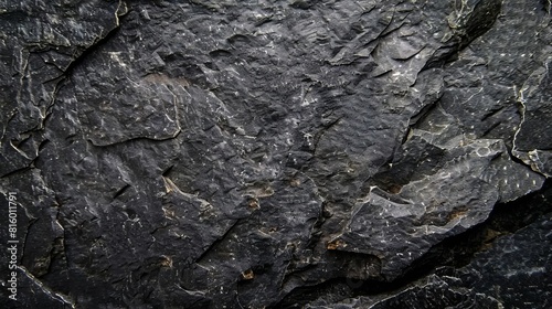 Wallpaper Mural natural black stone texture with rough surface and copy space dark granite background Torontodigital.ca