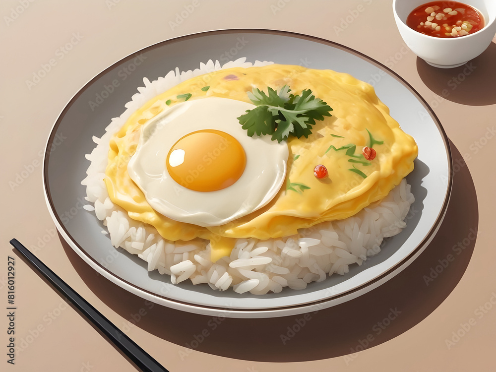 fried eggs with bacon fried eggs with bacon