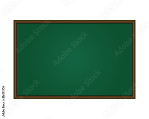 Blank Black board design for back to school children