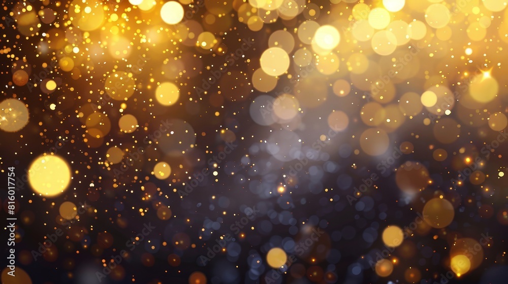 Gold particles and sprinkles for holiday decoration Gold particles and sprinkles for holiday decoration