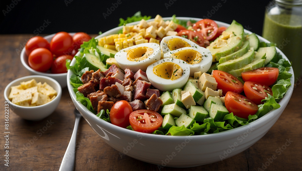 Cobb salad with new look Cobb salad with new look