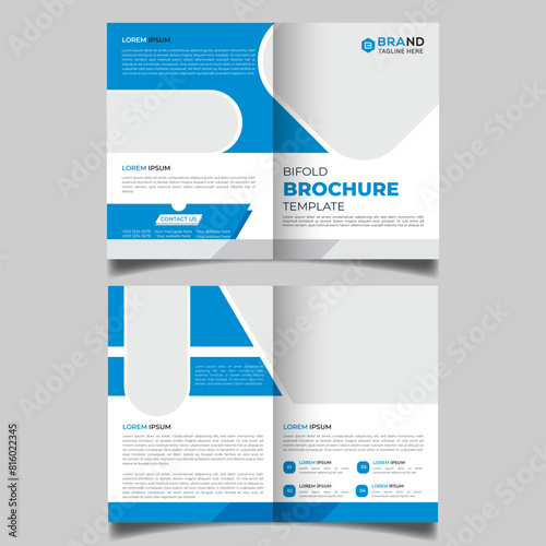 Corporate bifold brochure design
