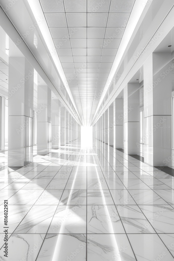 Minimalistic new office building. Minimalistic new office building.