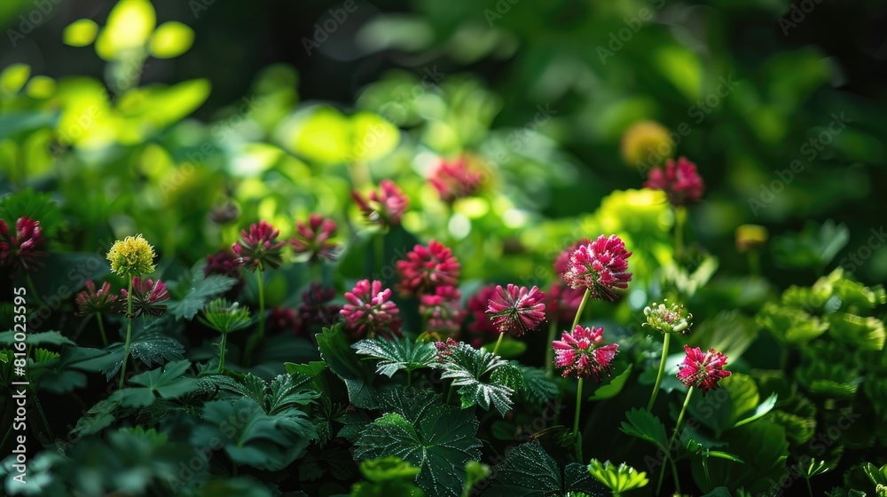 Plants and flowers in their natural environment Plants and flowers in their natural environment
