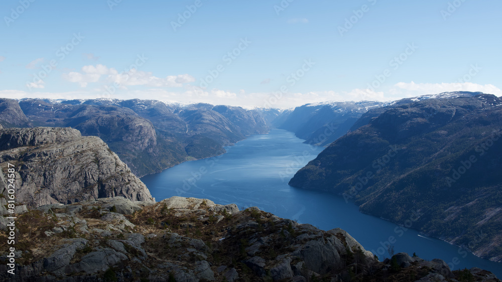 Fototapeta premium lake in the mountains