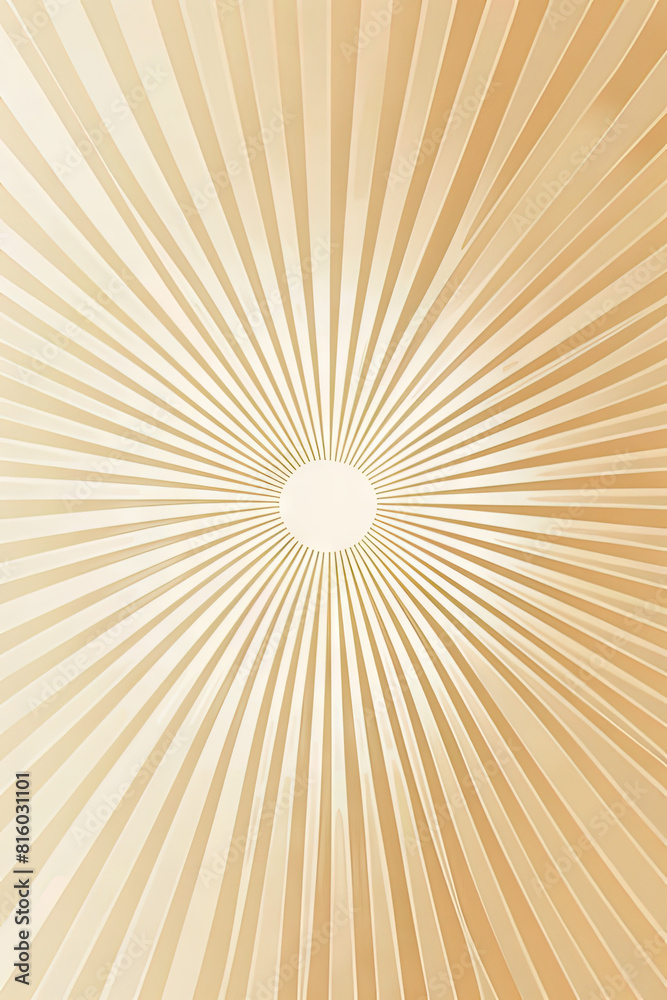 Fototapeta premium sunburst poster background beige