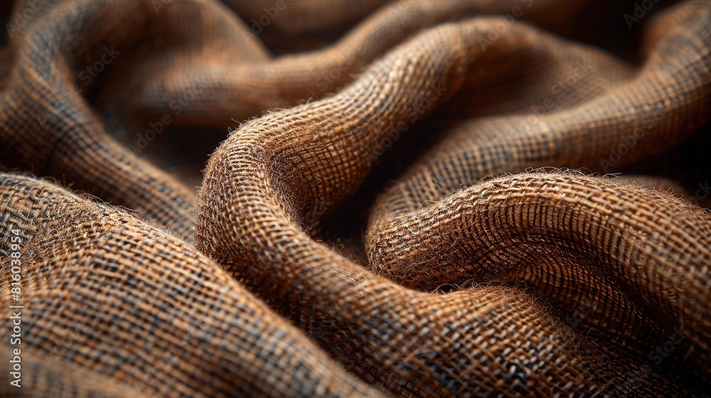 Dark brown fabric texture material fabric background Dark brown fabric texture material fabric background