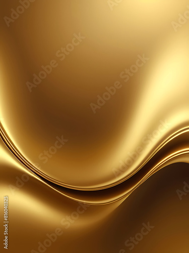 Abstract gold gradient background looks modern blurry textured gold wall. ai