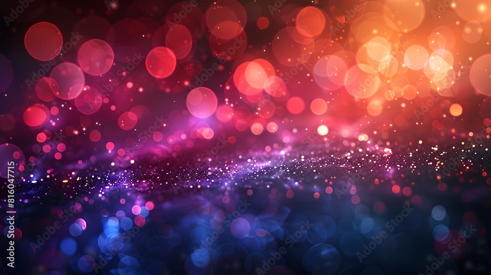 Colorful lights and sparkles background Colorful lights and sparkles background