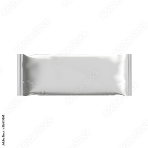 Blank snack bar mockup isolated on transparent background
 photo