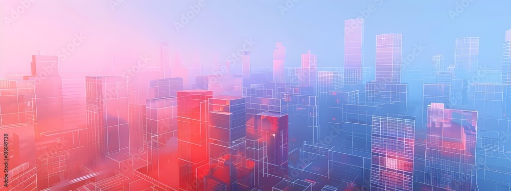 Frequency Distribution of Air Pollution Levels Visualized in a City Frequency Distribution of Air Pollution Levels Visualized in a City