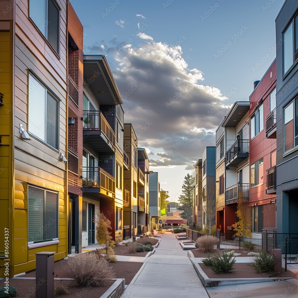 Naklejka premium Housing