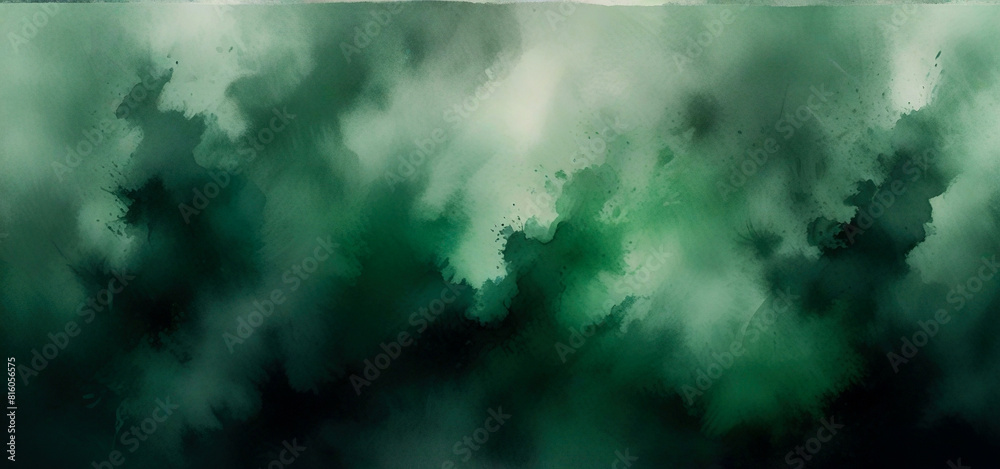 Green toxic smoke effect, Abstract mystical smoke background Green toxic smoke effect, Abstract mystical smoke background