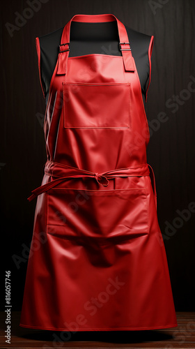 Ultra-Realistic True-to-Life Blank Cooking Apron Mockup Design
