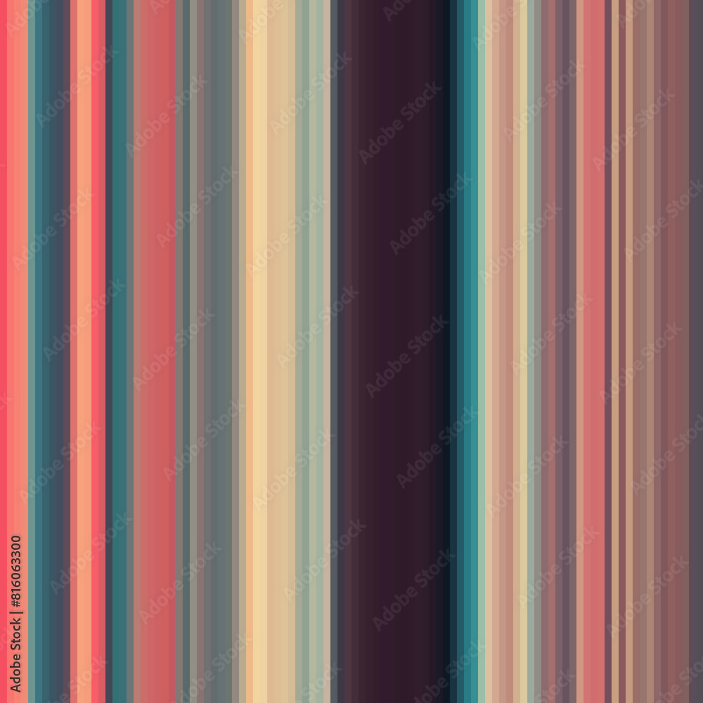 Fototapeta premium Colorful stripe abstract background. Motion effect. Color lines. Colored fiber texture backdrop and banner. Multi color gradient pattern and textured wallpaper.