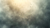 Background with smoke clouds, particles, mist after explosion or natural disaster. Abstract banner for military operations, catastrophes, war games, ads with copy space. Battlefield in midst of attack