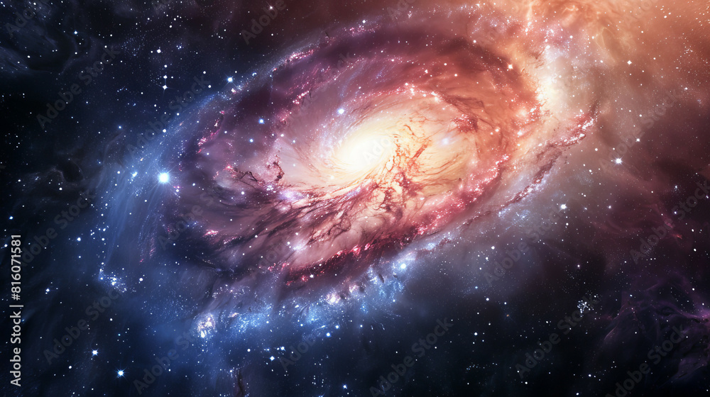Hyper-Realistic Beauty Impressive Galaxy Nebula Captured in Stunning Detail and Splendor Hyper-Realistic Beauty Impressive Galaxy Nebula Captured in Stunning Detail and Splendor