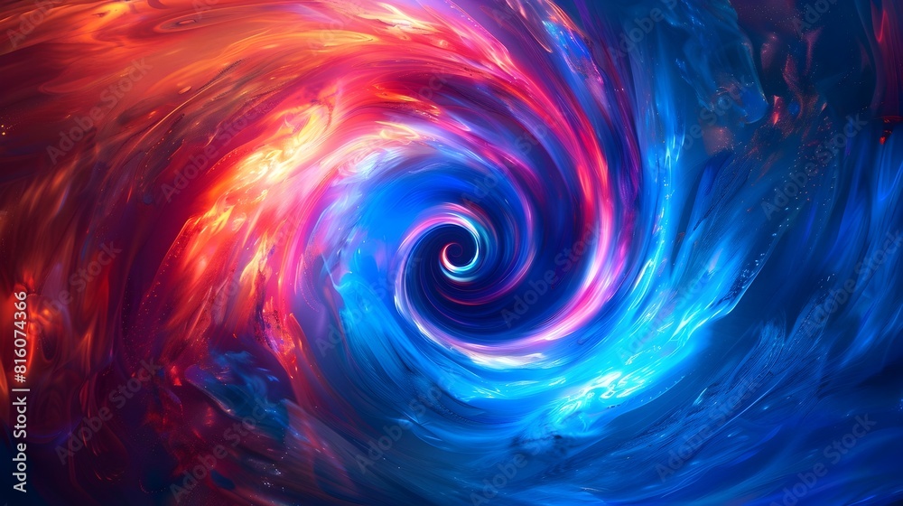 Dynamic Blue Energy Vortex A Cosmic Swirl of MultiColored Waves in a Futuristic Digital Background Dynamic Blue Energy Vortex A Cosmic Swirl of MultiColored Waves in a Futuristic Digital Background