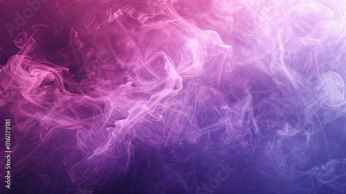 Abstract liquid smoke background. Pink magenta purple color ink dynamic motion background © sableng jago