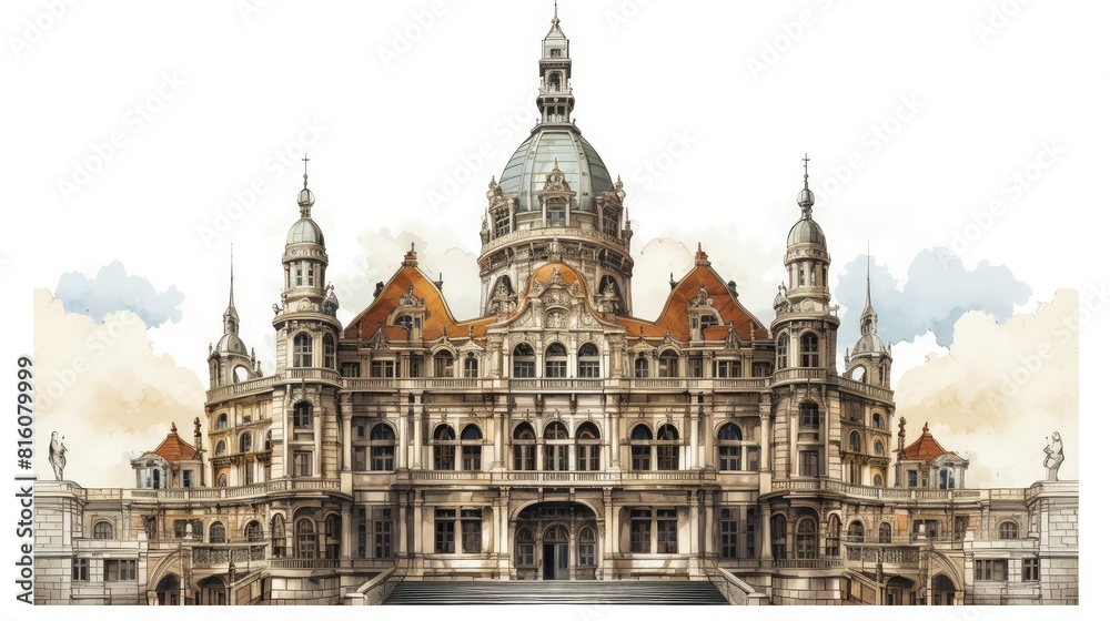 Obraz premium hungarian parliament building