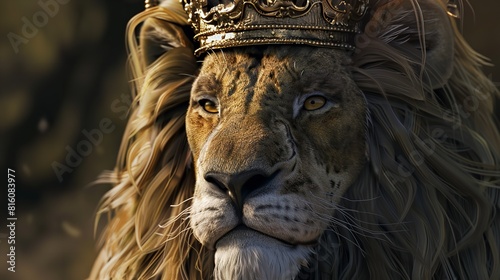  Lion Crown Christian Concept Art - 8K Realistic