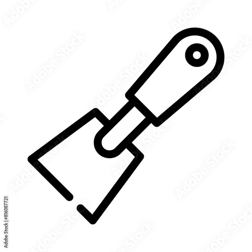 spatula line icon