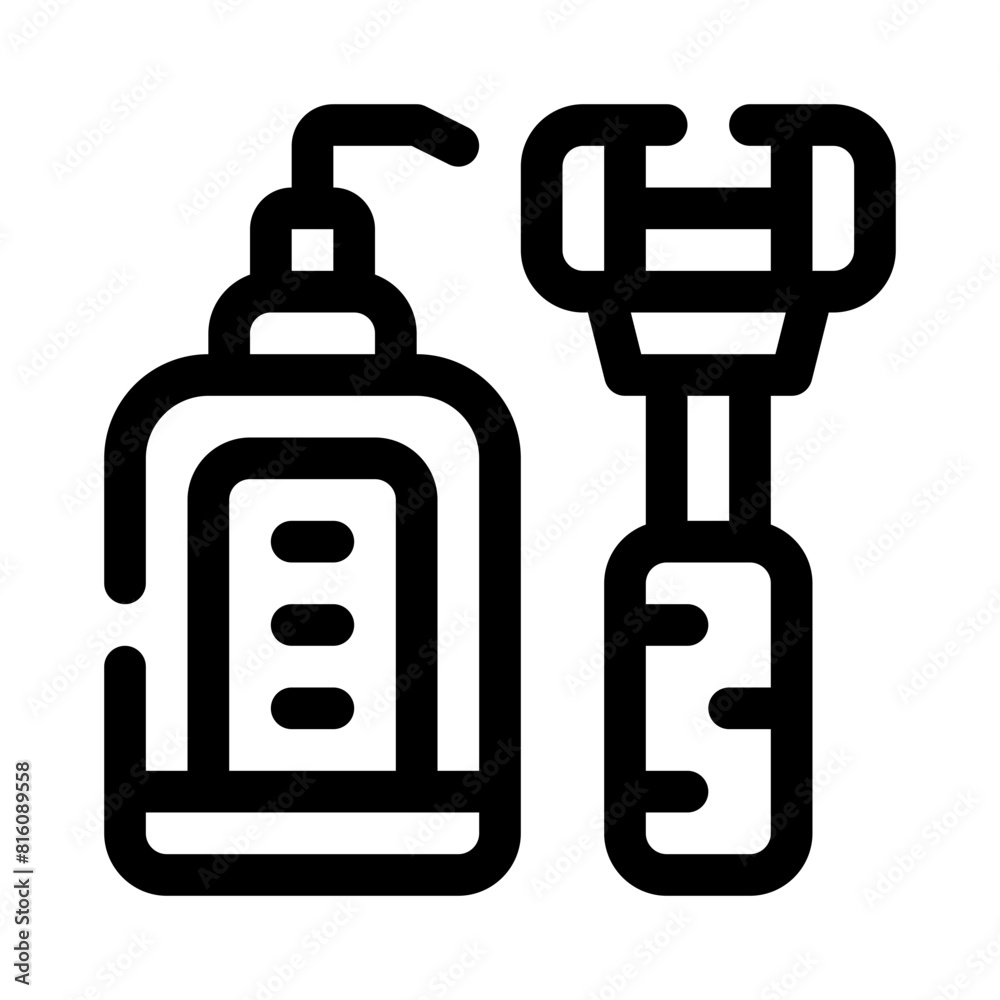 razor line icon razor line icon