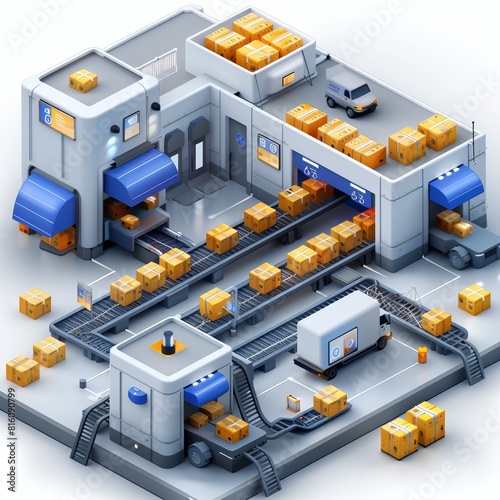 Automated Fulfillment Center for Online Orders