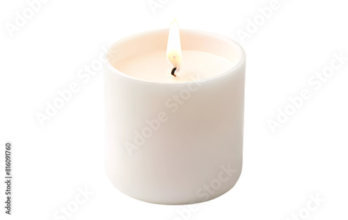 candle isolated on white transparent background PNG 