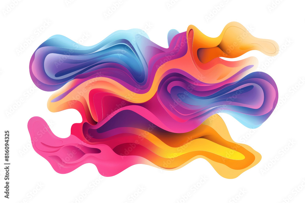 abstract painting with a variety of bright colors abstract painting with a variety of bright colors