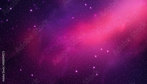 Cosmic Ambiance  Space Stars with Gradient Background