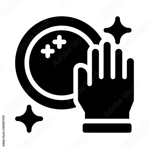 dish glyph icon