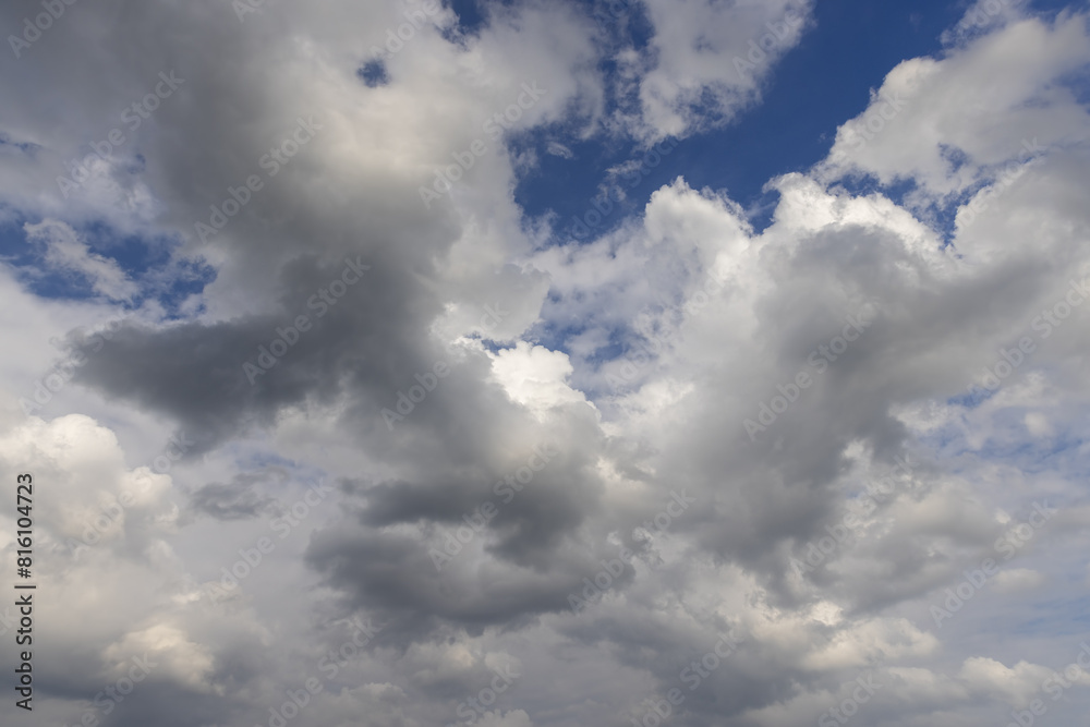 cloudy weather sky with clouds of white and gray cloudy weather sky with clouds of white and gray