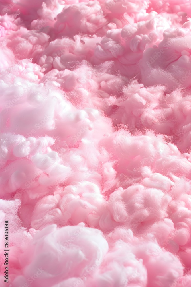 Fluffy pink cotton candy cloud texture background, perfect for carnival, dessert, and confectionery themes. Fluffy pink cotton candy cloud texture background, perfect for carnival, dessert, and confectionery themes.