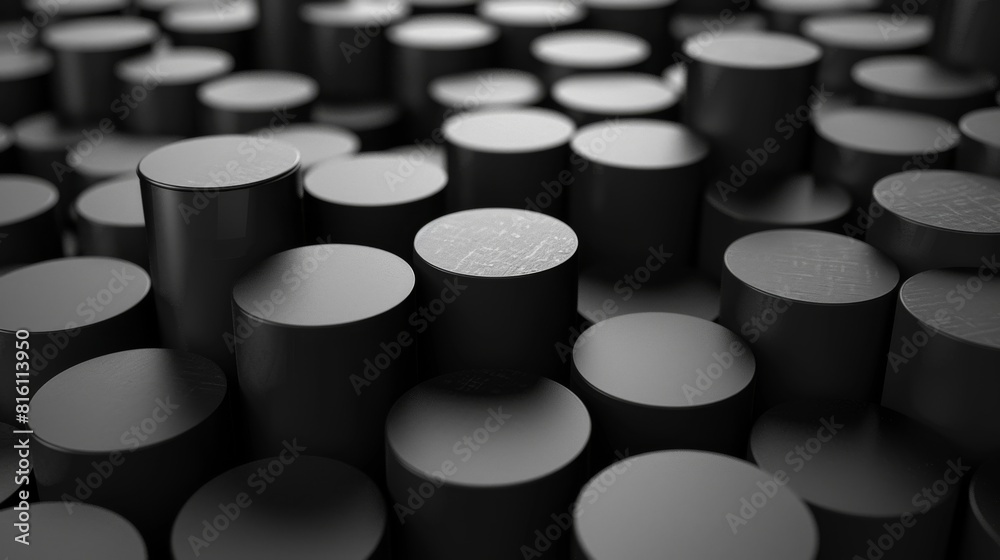 3d Clean and Simple Cylinders Arranged in a Geometric Pattern, Inspiring Clarity and Focus 3d Clean and Simple Cylinders Arranged in a Geometric Pattern, Inspiring Clarity and Focus