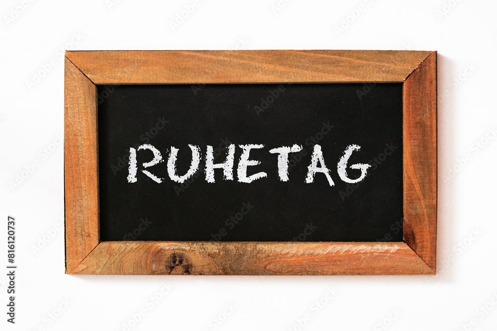 Obraz premium Ruhetag